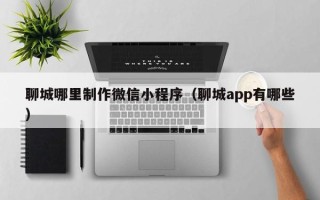 常德聊城哪里制作微信小程序（聊城app有哪些）